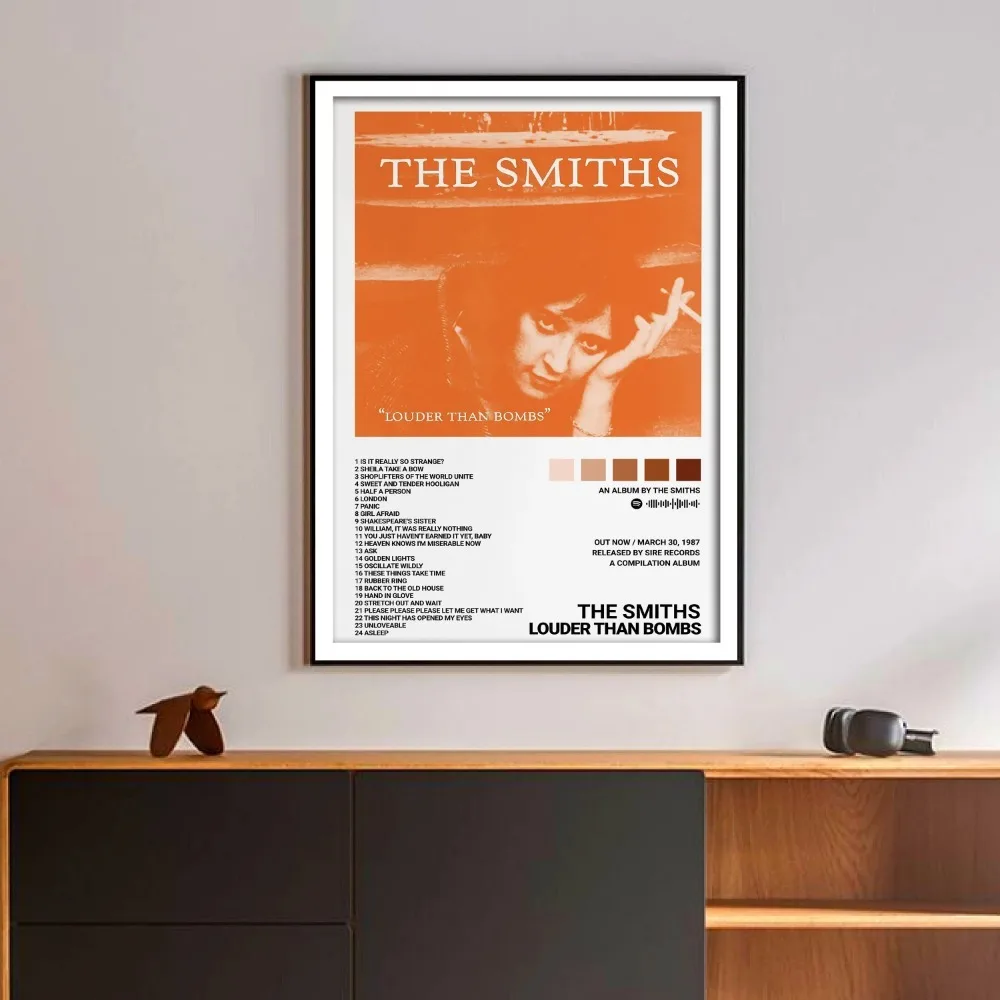 Musical Instrument Poster - The Smiths Classics Rock Band Álbum