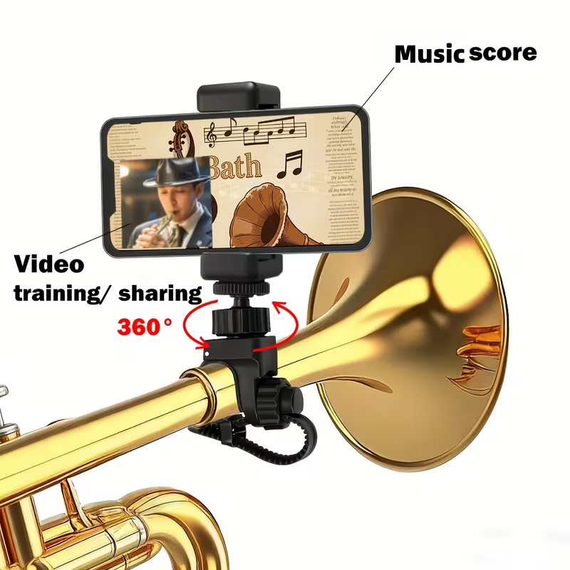 Musical Instruments List - Ajustável 360 ° Suporte Rotativo para
