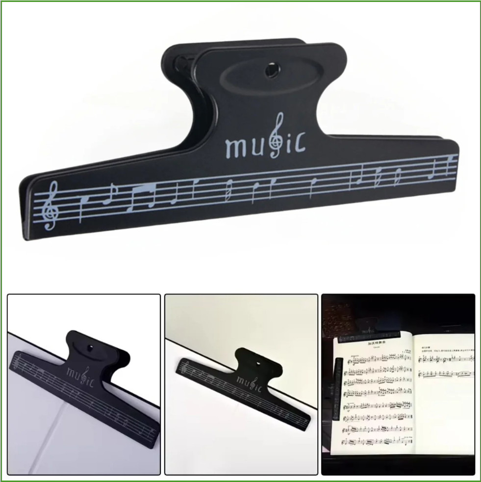 Musical Instruments List - Clipes para Partituras, Clipes de Fixação