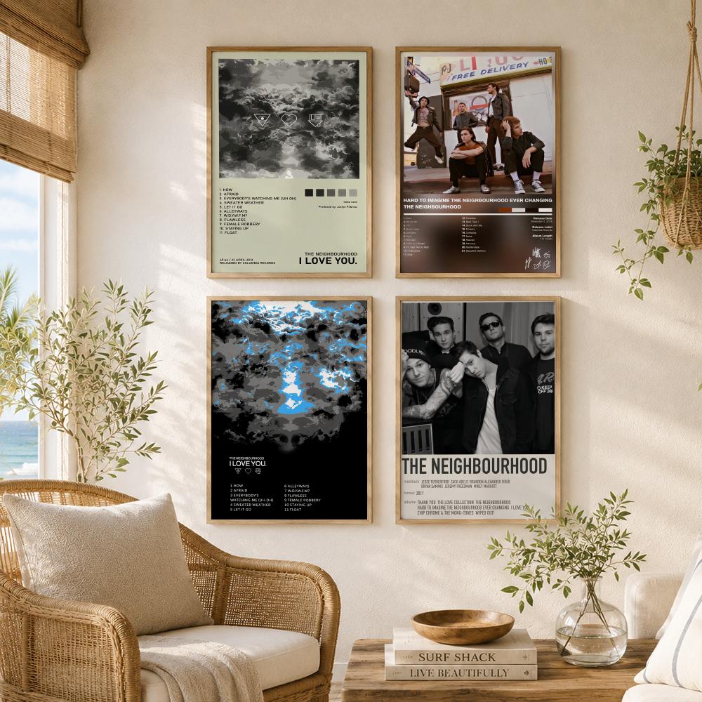 Pôster da banda de indie rock  - Musical Instrument Poster avaliação e preço