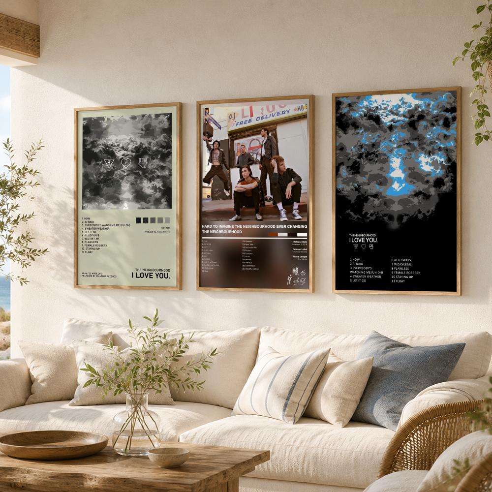 Pôster da banda de indie rock  - Musical Instrument Poster avaliação e preço