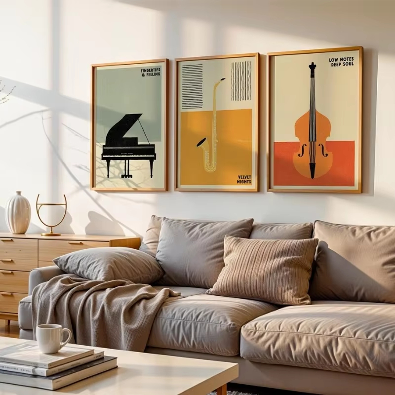 Pôster de Instrumentos Musicai - Musical Instrument Poster avaliação e preço