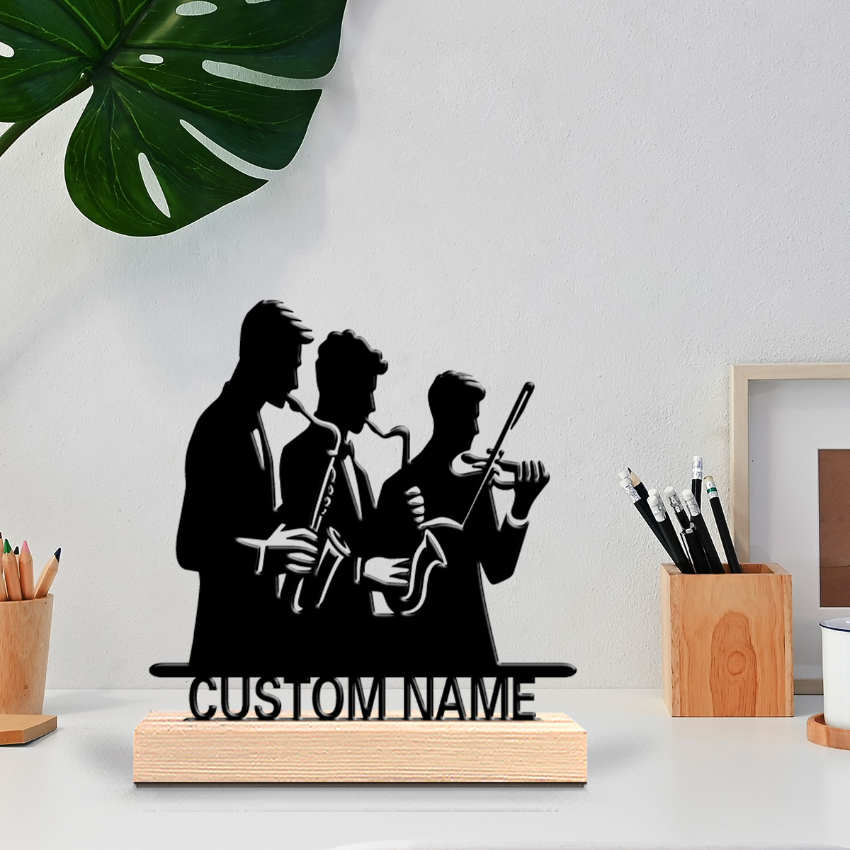 1 peça de Estatueta de Lata Pe - Musical Instrument With Names avaliação e preço