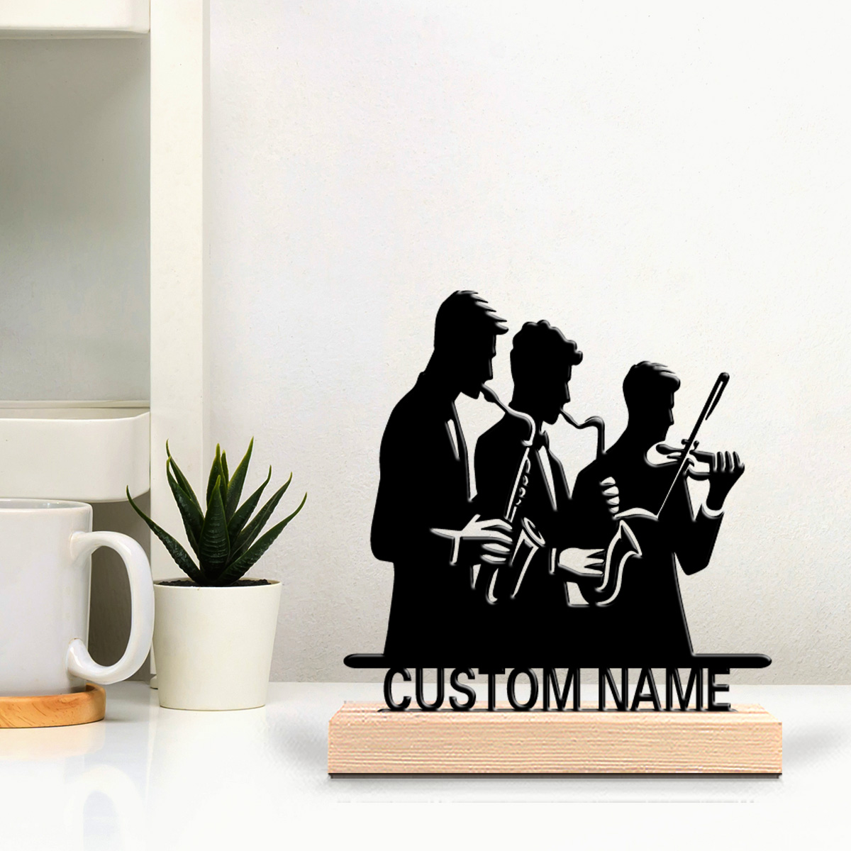 1 peça de Estatueta de Lata Pe - Musical Instrument With Names avaliação e preço
