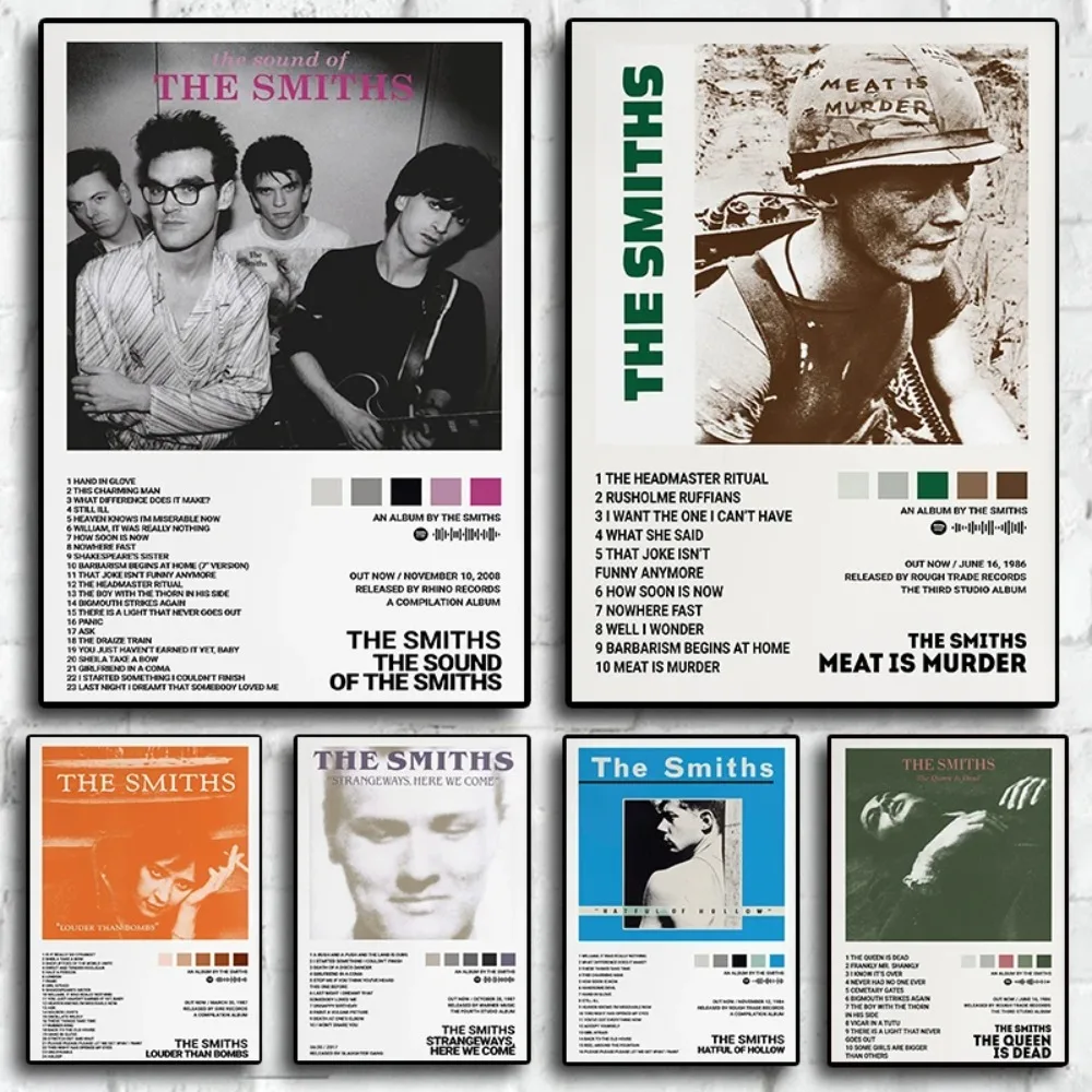 The Smiths Classics Rock Band  - Musical Instrument Poster avaliação e preço