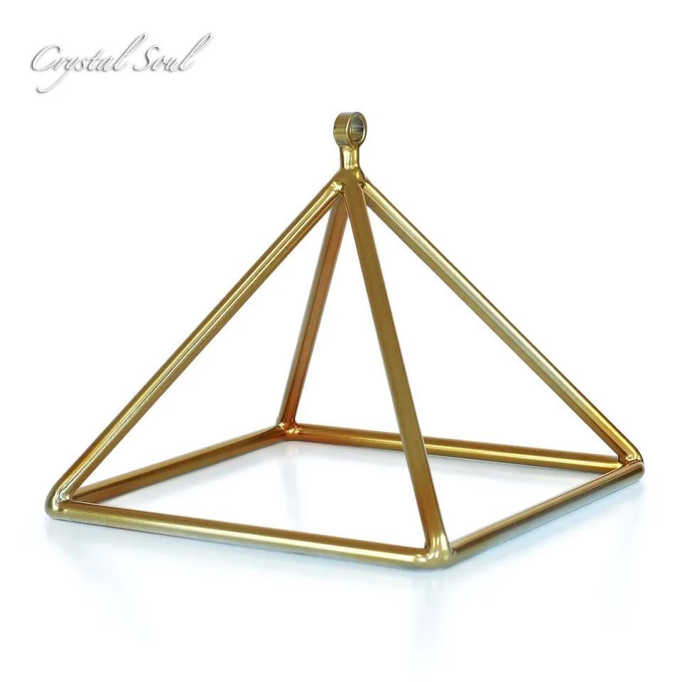 Pirâmide de cristal dourada, 4 - Musical Instrument Triangle avaliação e preço