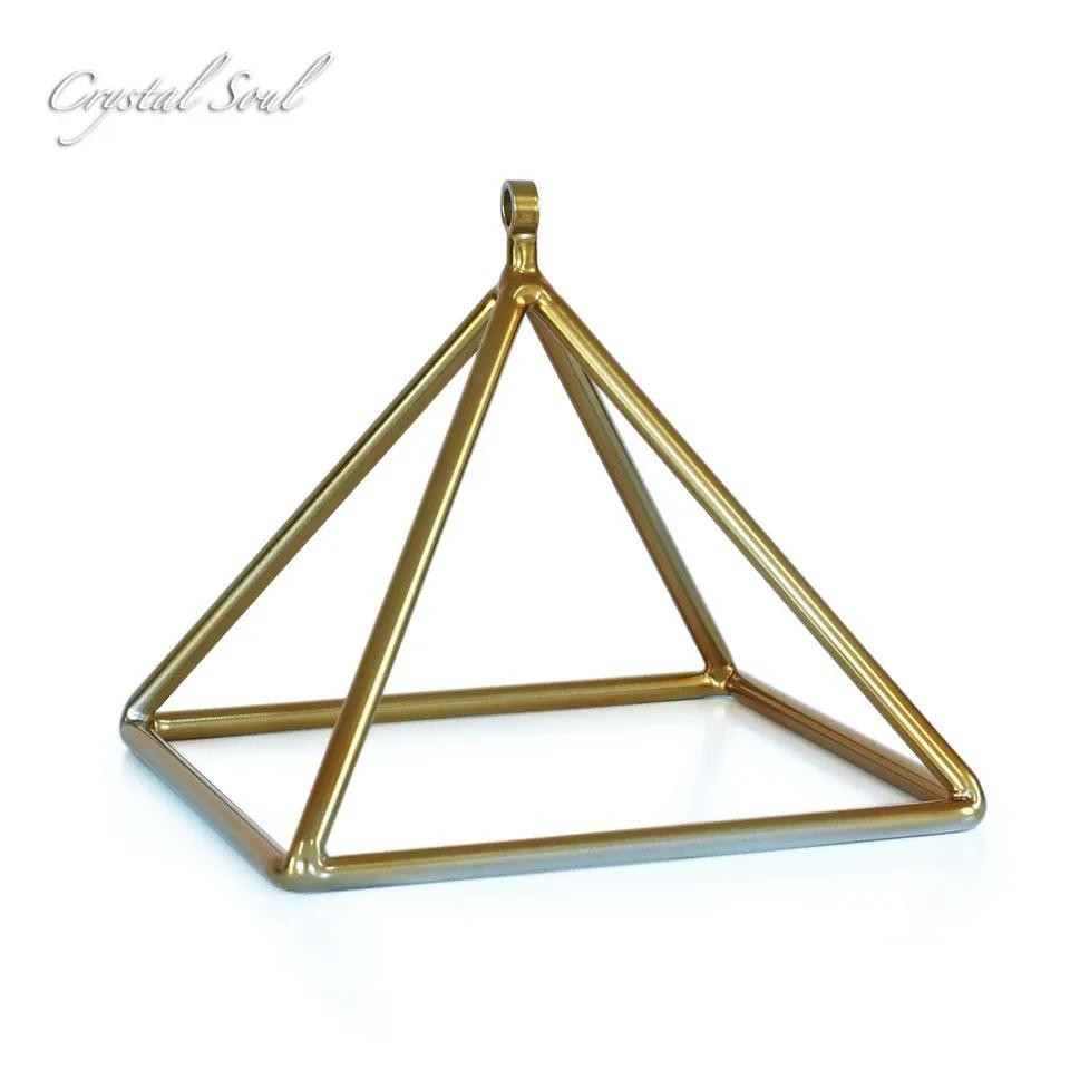 Pirâmide de cristal dourada, 4 - Musical Instrument Triangle avaliação e preço