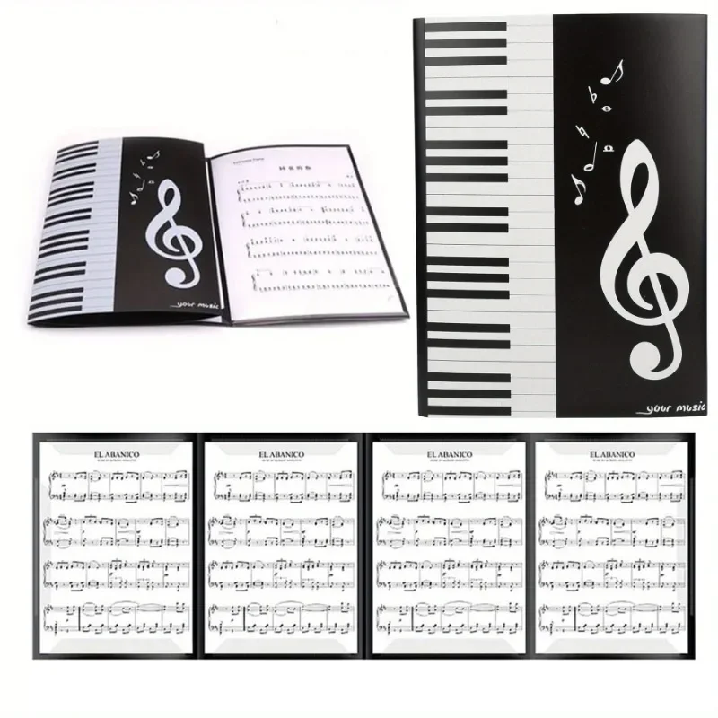 4 páginas expandir pasta de mú - Musical Instruments List avaliação e preço