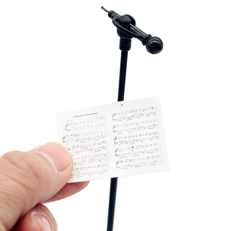 Folha Miniatura Dollhouse Guit - Musical Instruments List avaliação e preço