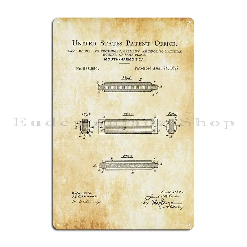Hohner Harmônica Patenteada In - Musical Instrument Sign avaliação e preço